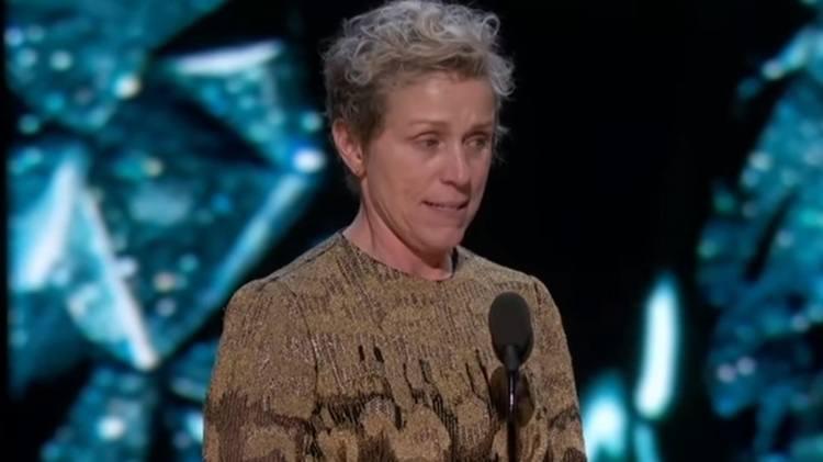 Frances McDormand quase teve seu prêmio furtado em festa do Oscar, segundo site