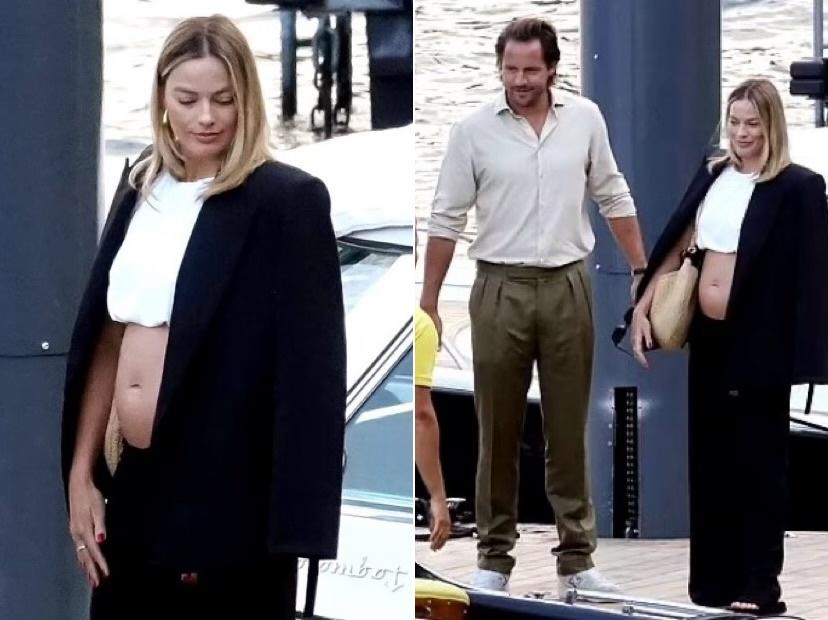 Atriz Margot Robbie está grávida de seu primeiro filho